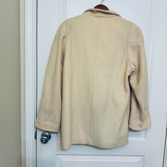 Vintage Herman Kay ivory wool coat - Picture 6 of 7